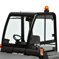 Comfortcabine met rondom beglazing