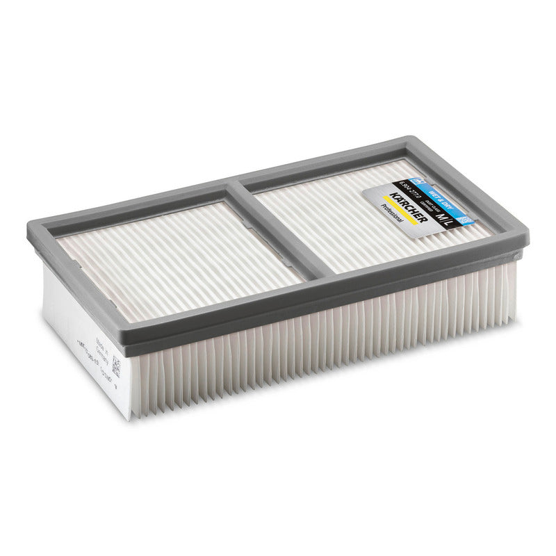 Vlak vouwfilter Wet & Dry, PES vezelmateriaal met PTFE coating, geschikt voor NT 65/2 Tact², NT 75/2 Tact² Me