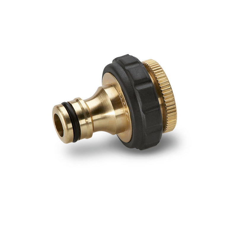 Messing kraanstuk G3/4 met G1/2 reduceerstuk