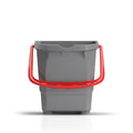 15 L grijze emmer