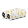Set van 2 microvezelrollen geel