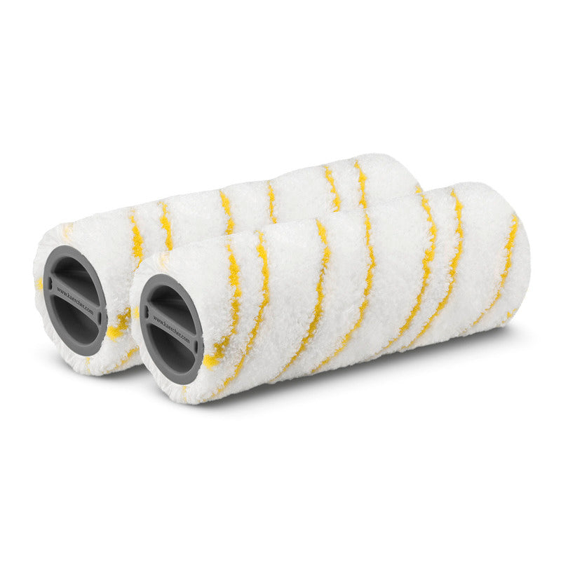 Set van 2 microvezelrollen geel