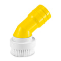 Eindborstel FDA ø 75 mm DN-F50 geel
