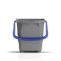 15 L grijze emmer