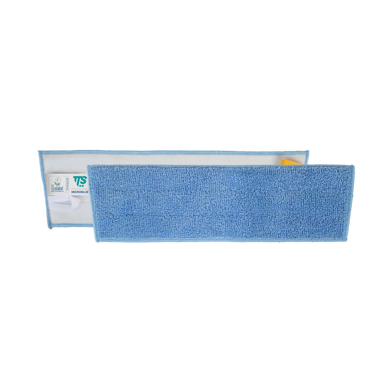 Microvezel klittenmop korte vezel blauw 60cm
