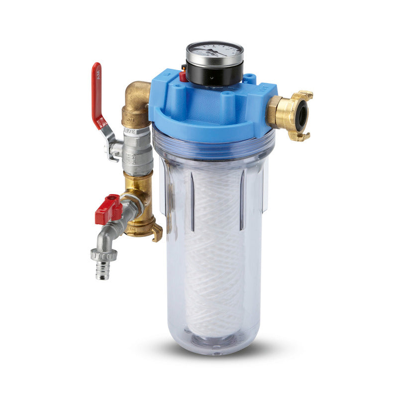 Watervoorfilter, compleet, kunststof