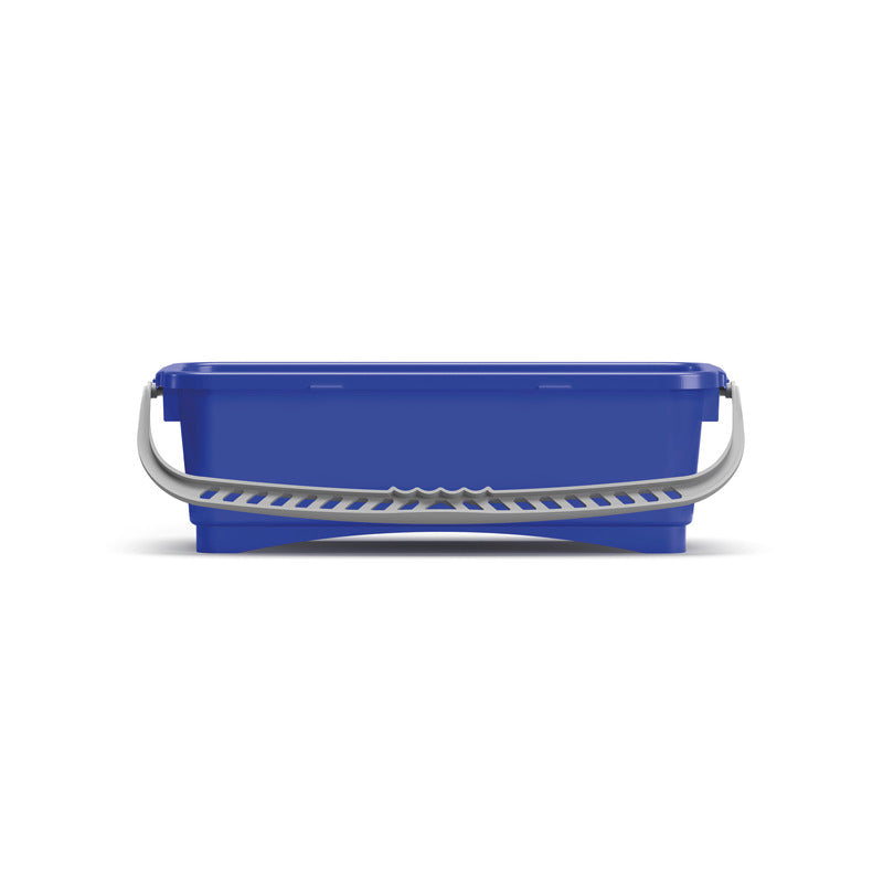 Rechthoekige emmer 10 liter, blauw