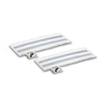 Set van 2 schurende microvezeldoeken