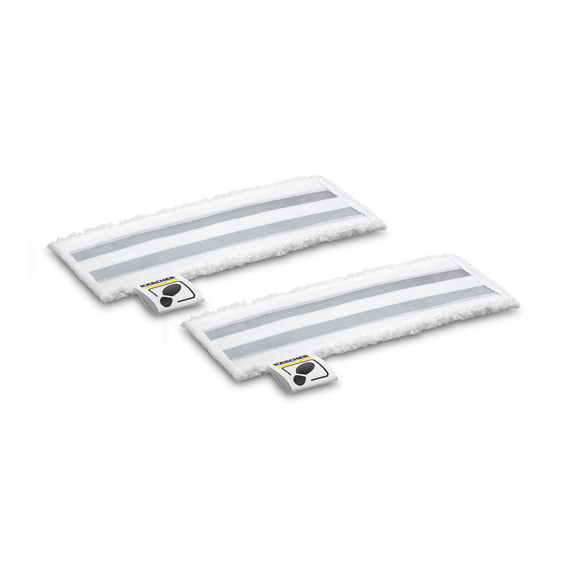 Set van 2 schurende microvezeldoeken