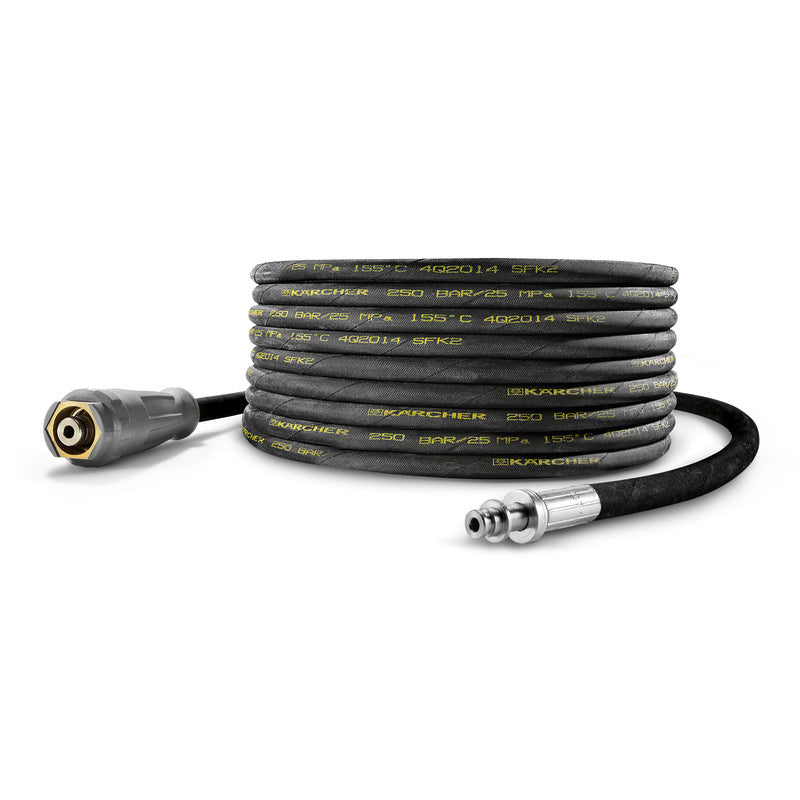 Hoge druk slang, 15 m, ID 6, 300 bar, 1 x EASY!Lock / 1 x AVS slanghaspel aansluiting