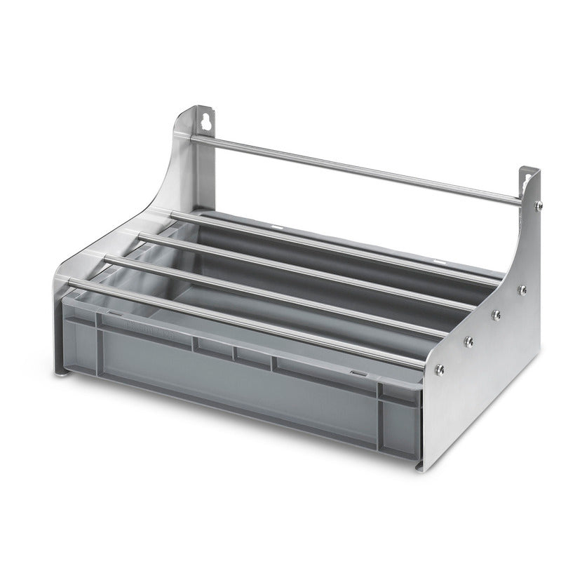 Wandhouder voor 2x RM jerrycans (tot 20 l), RVS 1.4301