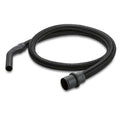 Zuigslang met bocht, NT, DN 35, lengte 2,5 m, clip 1,0, bajonet 1,0