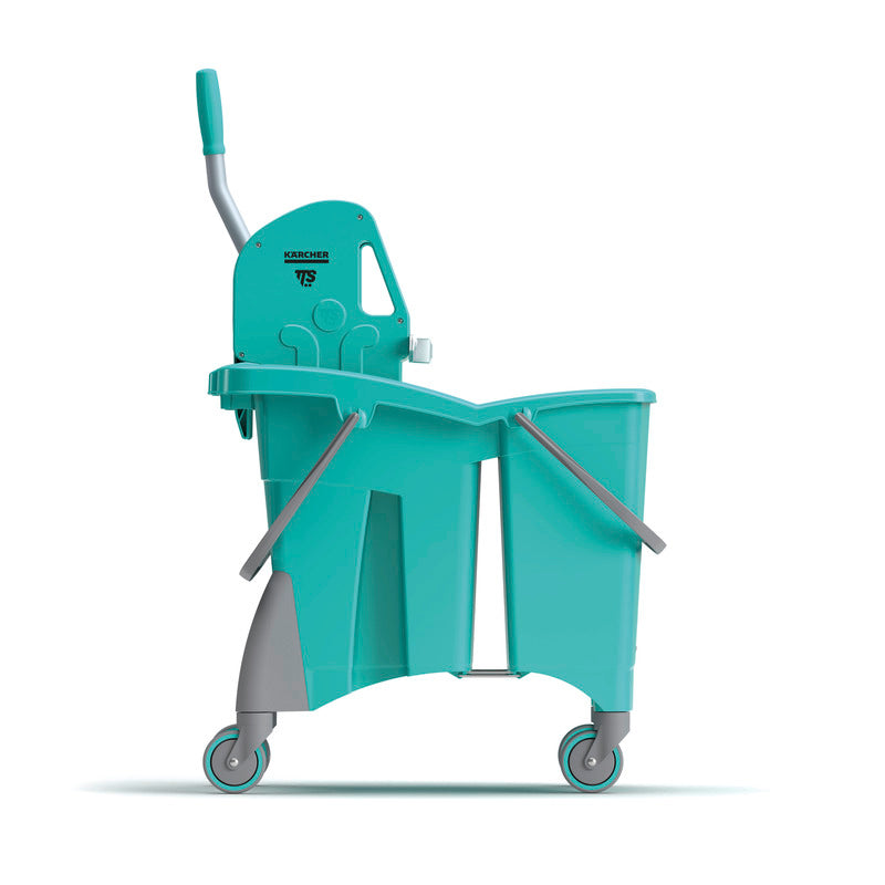 Mobiele emmer met dubbele kamer 30 l