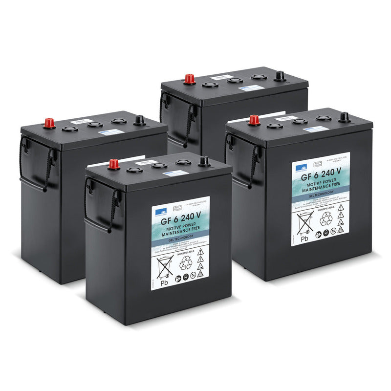 Accuset, 24 V, 240 Ah, Onderhoudsvrij