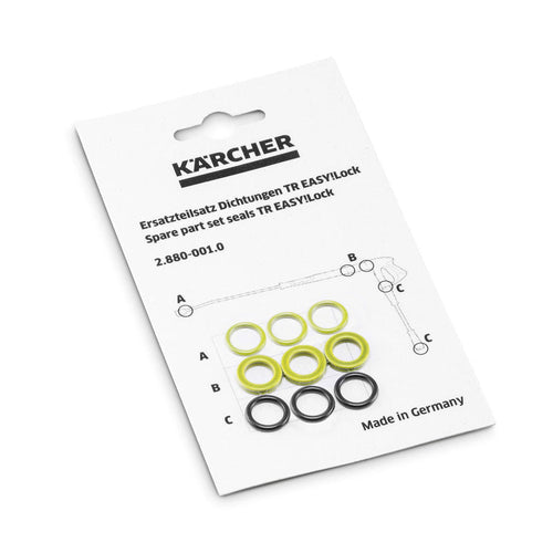 Afdichtingsset met 9x O-ringen voor TR-schroefdraad