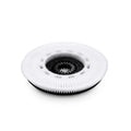Discborstel, Zeer zacht, Wit, 550 mm