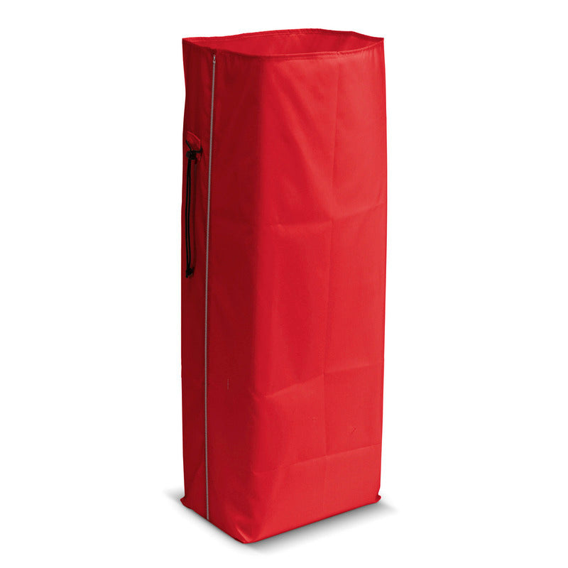 Vuilniszak met ritssluiting 70 l rood
