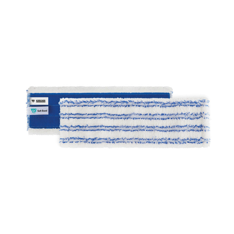 Zachte band klittenbandhoes met dubbele rand, 40 cm