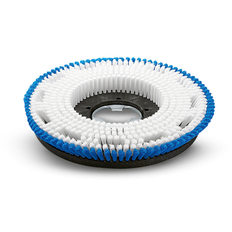Shamponeerborstel, Gemiddeld zacht, Blauw/wit, 330 mm