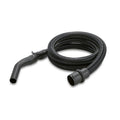 Zuigslang met kniestuk en met PFC-module, NT, DN 35, lengte 2,5 m, clip 1,0, bajonet 1,0