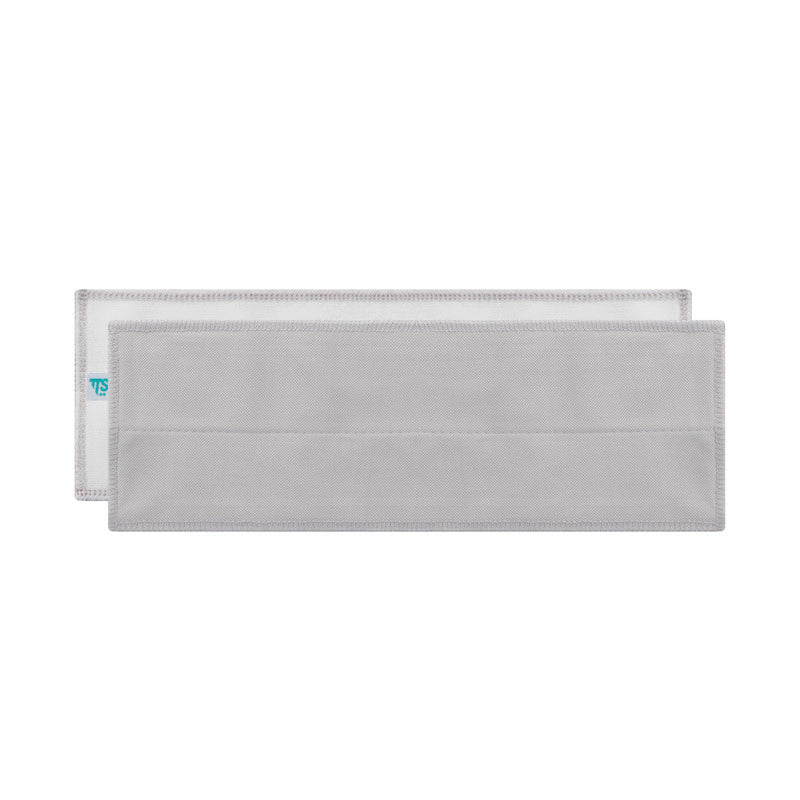 Microvezel klittenbandmop glas 30cm (5 stuks)